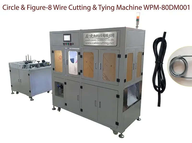 Máy Cắt và Buộc Dây Tự Động Hình Tròn & Hình Số 8 WPM-80DM001 - Tăng Hiệu Suất Đóng Gói