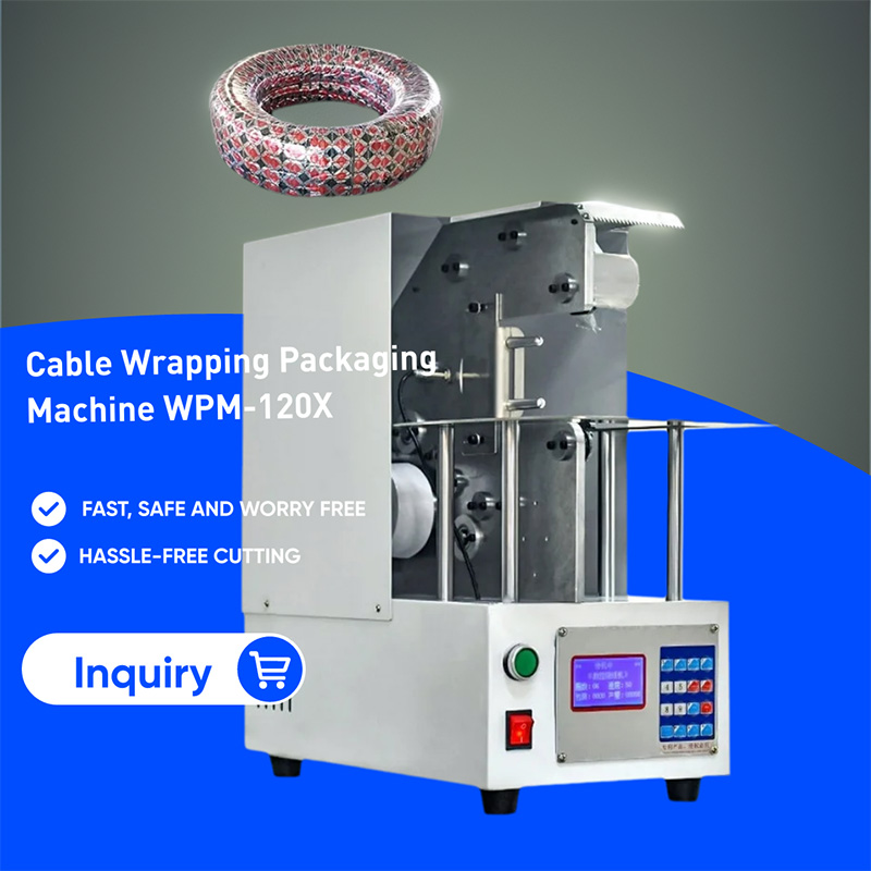 Máy Đóng Gói Quấn Cáp Bán Tự Động Tiện Lợi WPM-120X