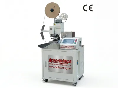 Máy Cắt Tuốt Xoắn Dập Đầu Dây Tự Động Đa Năng WPM-158 - Máy Dập Đầu Cos Tự Động