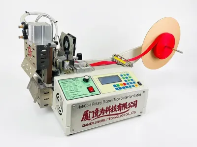 Máy Cắt Băng Ruy Băng Dao Quay Nóng/Lạnh Cho Góc WPM-919X