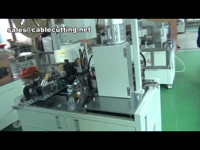 Máy ép cáp đầu nối ăng-ten TV & IDC 64 chân - Dây chuyền lắp ráp công nghiệp