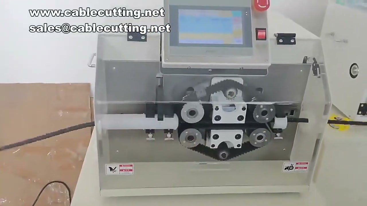 Máy cắt ống gân, ống sáp vàng, ống co nhiệt tự động - Tối ưu sản xuất dây cáp