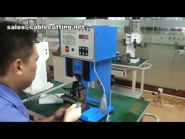 Wire Cable Terminal Crimping Machine for Factory Automation