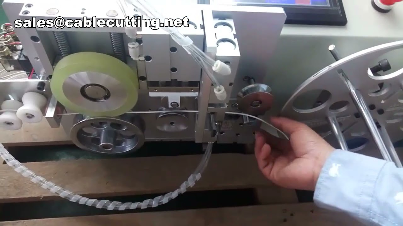 Máy quấn cáp buộc dây tự động với chức năng đếm mét chính xác | Tối ưu đóng gói dây cáp