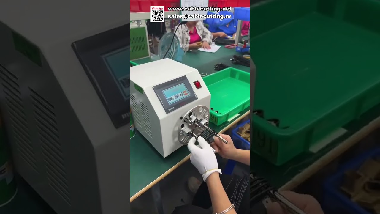 Automatic Wire and Cable Winding Tying Machine