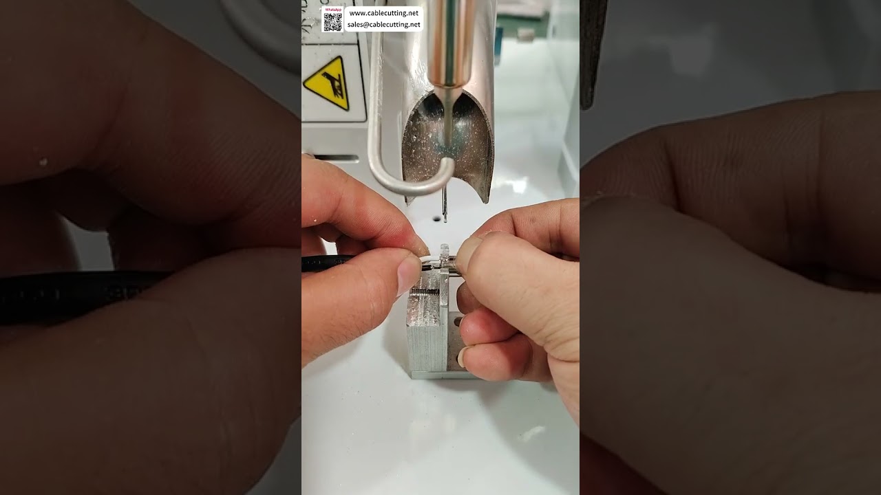 Semi Auto Soldering Machine  Resolves High Low Drop Soldering for DC Female Sockets - Shorts