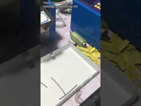 Automatic Feeding Electrical Wire Cutter Aluminum Alloy Brass Copper Sheet Welding Rod Cutting Machi