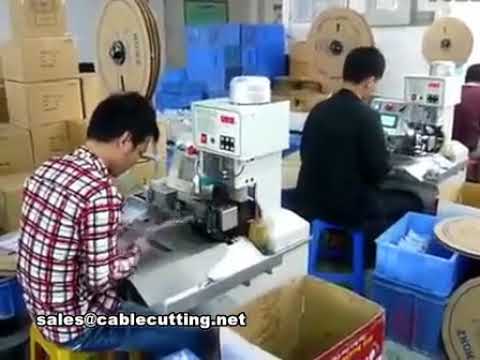 Máy ép đầu cáp băng bán tự động | Máy bấm cáp ribbon hiệu quả cao