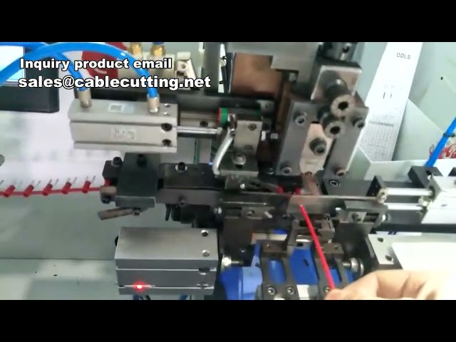 Máy cắt, tuốt và ép đầu cốt tự động - Thiết bị tuốt dây và ép đầu cosse hiệu quả