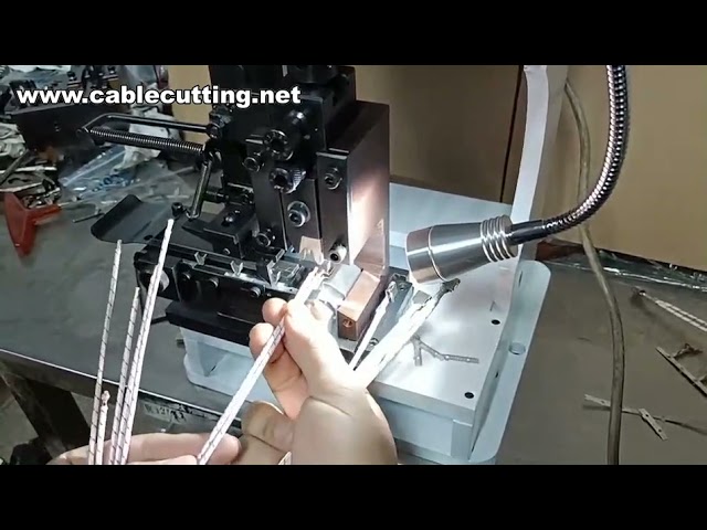 Máy Ép Đầu Cáp Connector Tự Động | Máy Ép Đầu Cốt Điện Đồng Chính Xác Cao