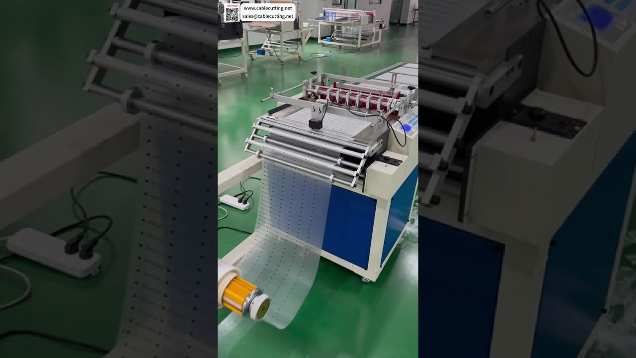 Hệ thống in mực trắng, xẻ rãnh, cắt ngang và xếp chồng băng tải cho nhãn chuyển nhiệt chuyên nghiệp