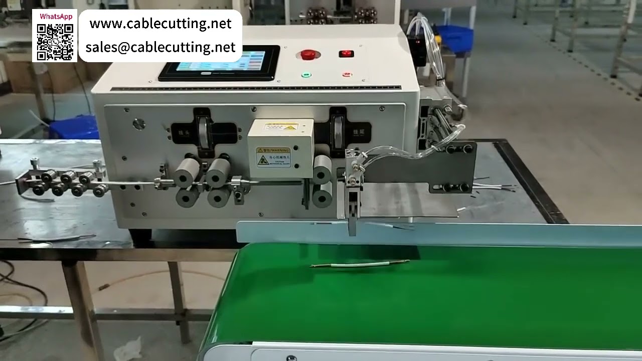Máy Tuốt Dây Cáp Tự Động Bằng Máy Tính - Loại Bỏ Vỏ Trong Và Ngoài Hiệu Quả
