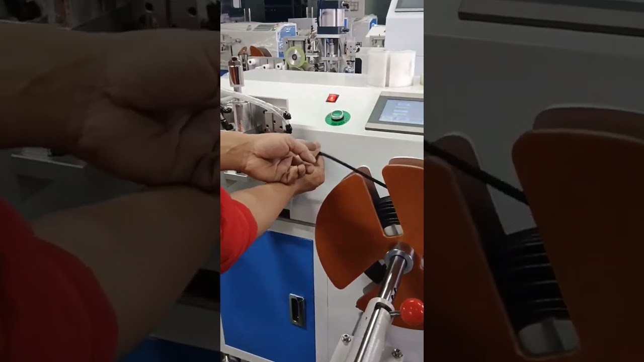 Automatic Meter Counting Traversing Wire Winding & Coiling Machine Precise Metering #machine