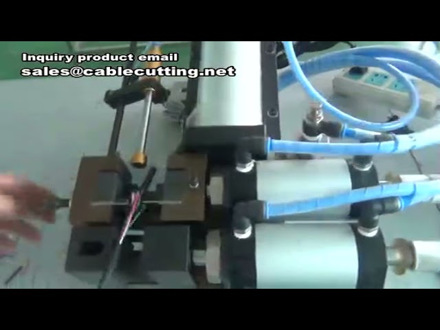 Máy bóc vỏ dây điện khí nén, Máy tuốt dây cáp điện, Máy tuốt vỏ cáp khí nén