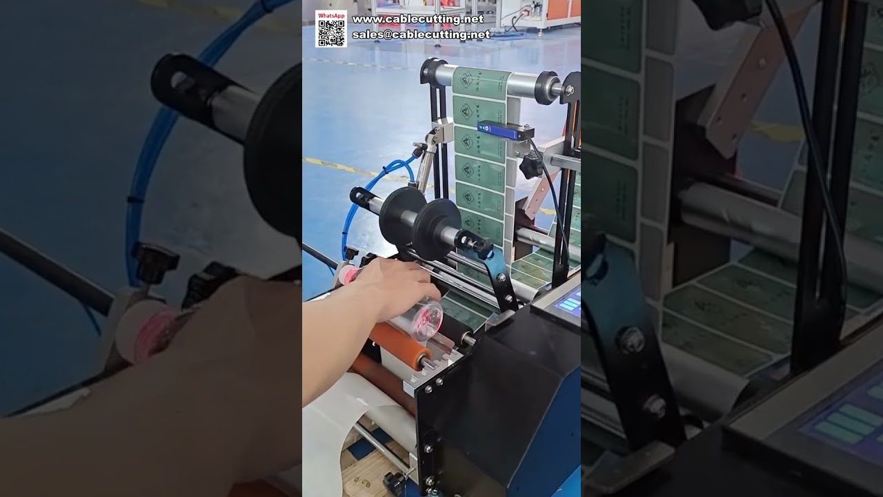 Máy Dán Nhãn Chai Nước Tùy Chỉnh Tốc Độ Cao - Thiết Bị Dán Decal Chai Tròn Cho Mùa Hè
