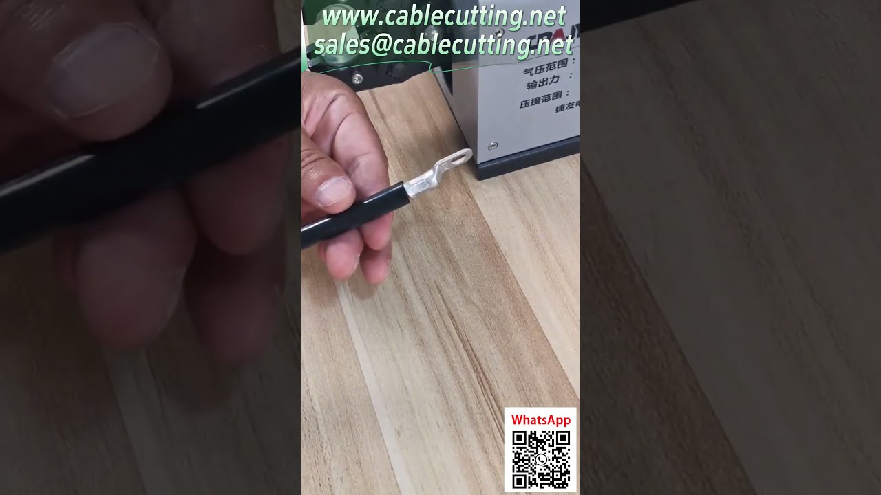 Máy ép đầu cos đồng bằng khí nén - Tùy chọn hình dạng ép linh hoạt | Thiết bị tự động hóa #tựđộnghóa #dụngcụcơkhí