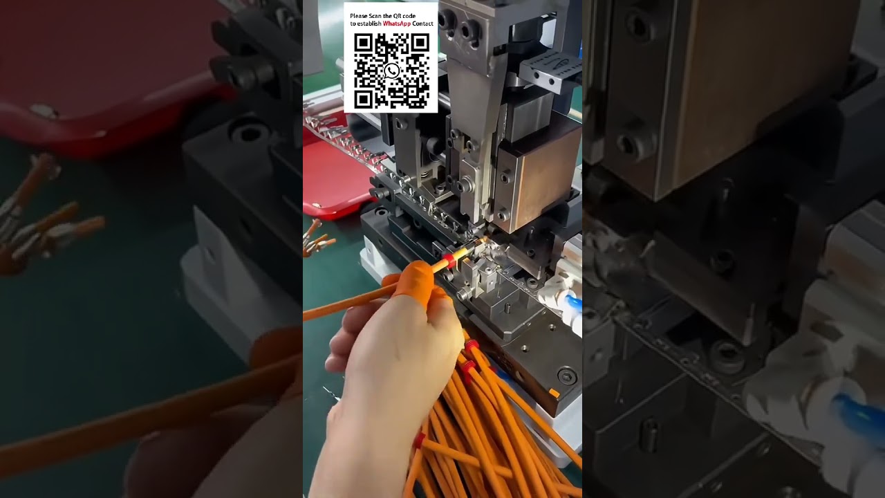 Máy Tuốt Dây & Bấm Đầu Cos Chuyên Dụng Cho Dây Cáp Xe Điện (EV) | Máy Xử Lý Dây Tự Động