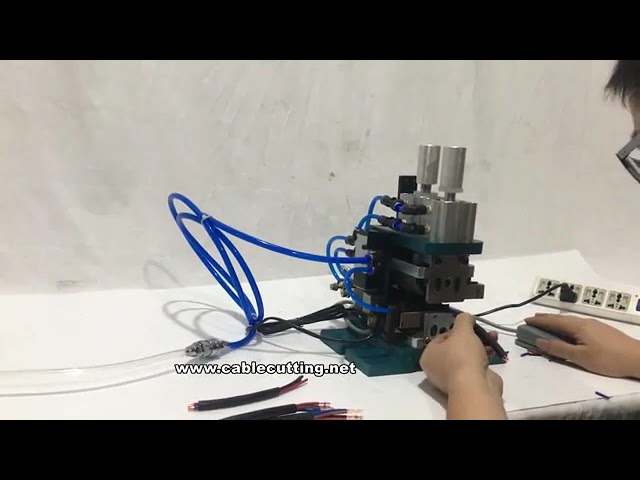 Máy tuốt dây điện đứng WPM-3F - Tự động hóa gia công dây cáp chính xác