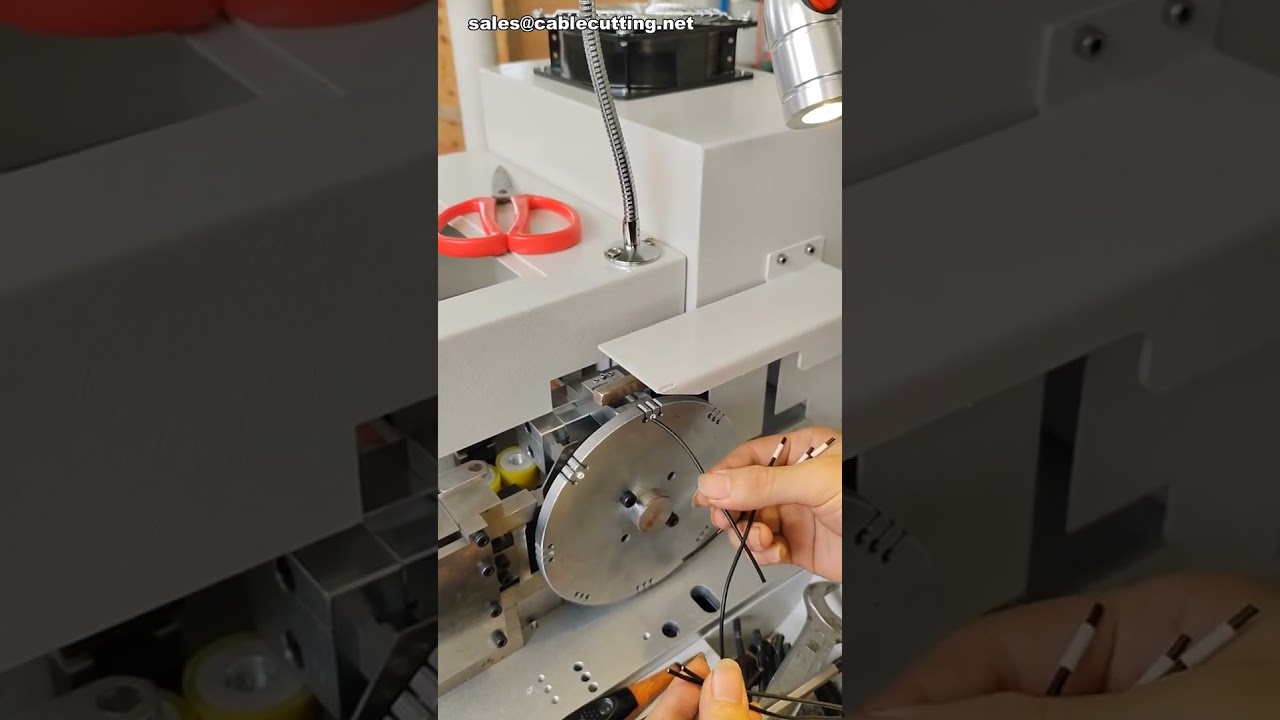 Máy tự động luồn ống co nhiệt và gia nhiệt – Quy trình thiết lập #factory #machine #diy