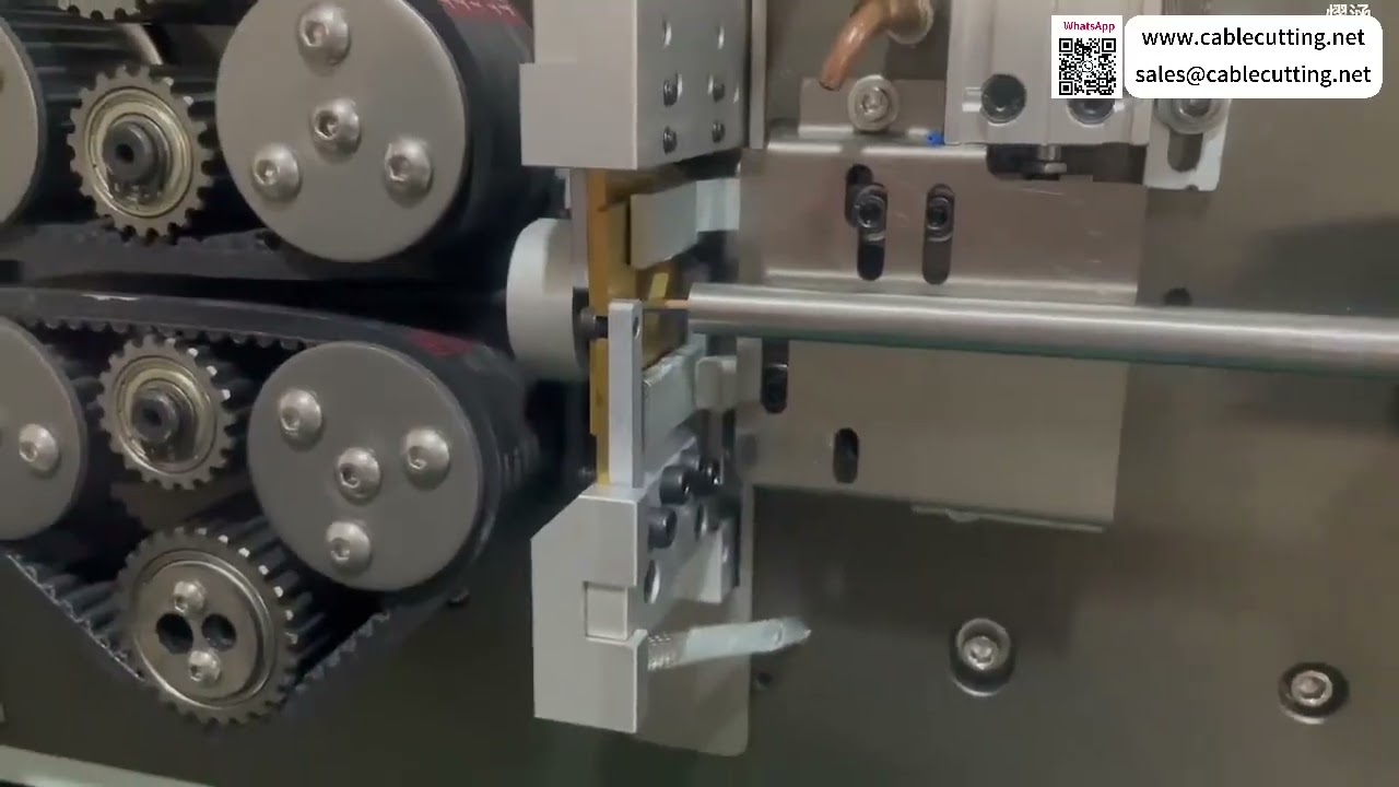 Máy Tuốt Dây Tự Động Hoàn Toàn - Cắt Lớp Trong Ngoài, Điều Chỉnh Chiều Dài Cắt Linh Hoạt