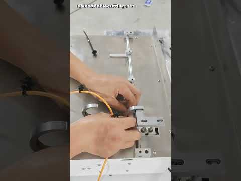 Automatic Cable Tie Machine for Special Shaped Ties Auto Lock &amp; Cut #factory #machine #diy