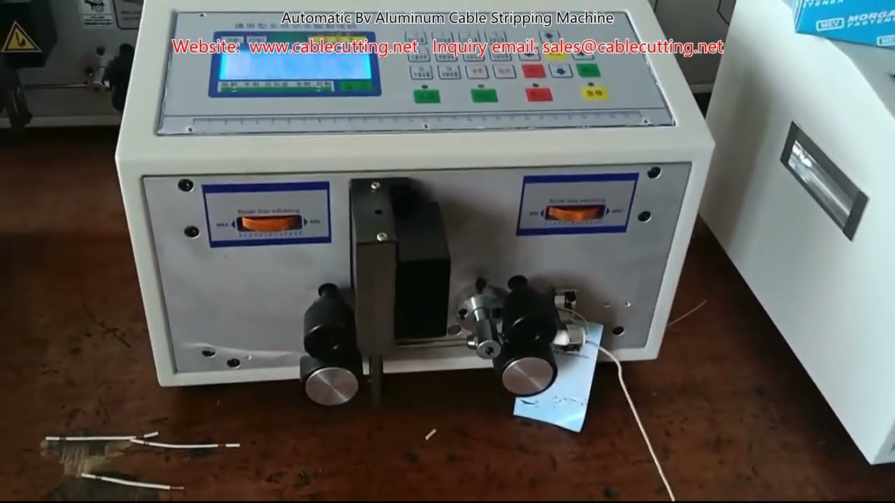 Automatic Bv Aluminum Cable Stripping Machine