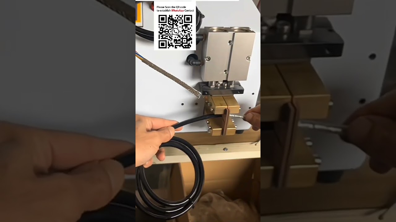 Máy tách vỏ nóng khí nén cho dây bện kim loại – Không hư lõi #Tự động hóa dây cáp