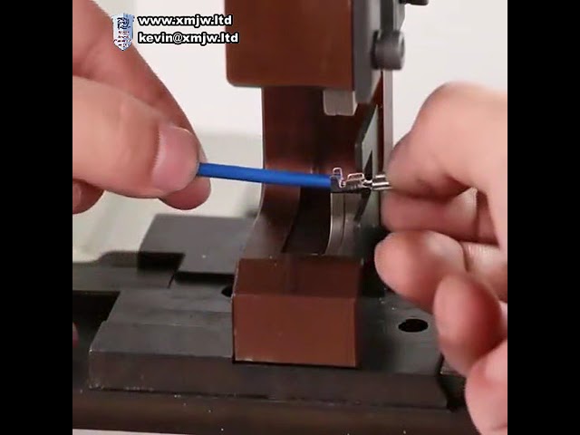 Máy Ép Đầu Cosse Tự Động 2 Tấn Chính Xác - Chứng Nhận CE Cho Ép Đầu Nối Dây Cáp Điện