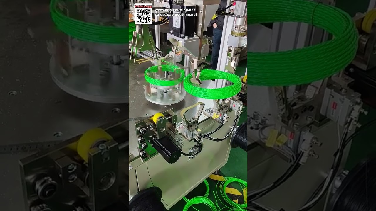 Fully Automatic Bundling Machine for Fish Tape Coiling and Packaging Line