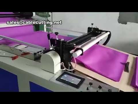 Máy Cắt Ngang Tự Động Chính Xác - Cắt Giấy Kraft, Vải Không Dệt, Bông Gòn, Màng PVC