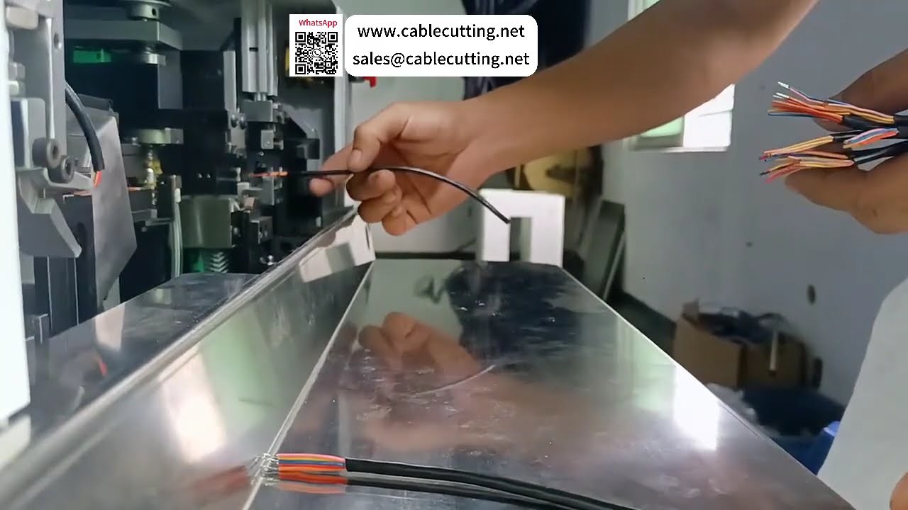 Máy tách vỏ và hàn thiếc cáp nhiều lõi 5 lõi tiêu chuẩn, công cụ xử lý hiệu suất cao