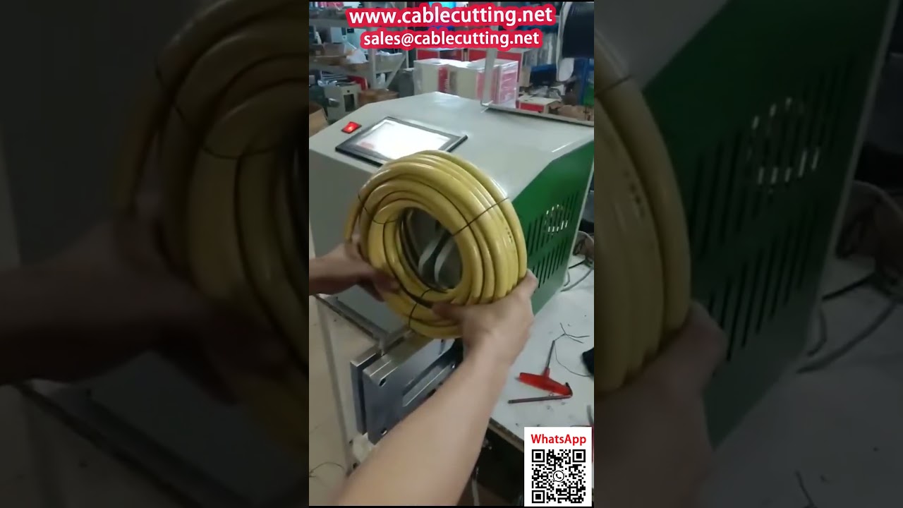 Máy buộc ống cuộn lớn tự động - Giải pháp đóng gói ống thép, dây cáp công nghiệp