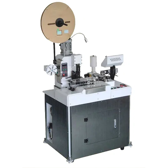 Máy Cắt Tuốt Dập Đầu Cos và Nhúng Thiếc Tự Động Hoàn Chỉnh