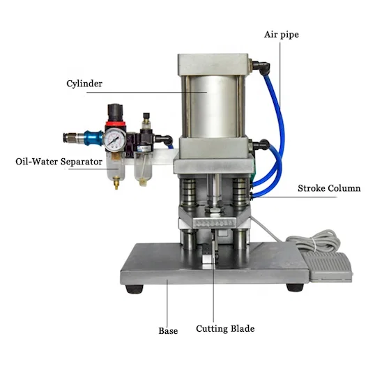 Máy Cắt Cáp Khí Nén Tiết Diện Lớn Công Nghiệp WPM-5-150mm2