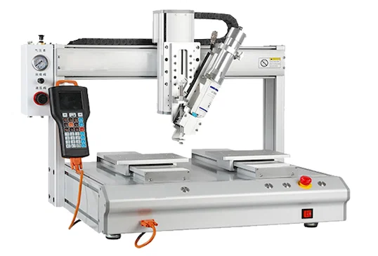 Hệ Thống Tra Keo AB 3 Trục Tự Động Công Nghiệp